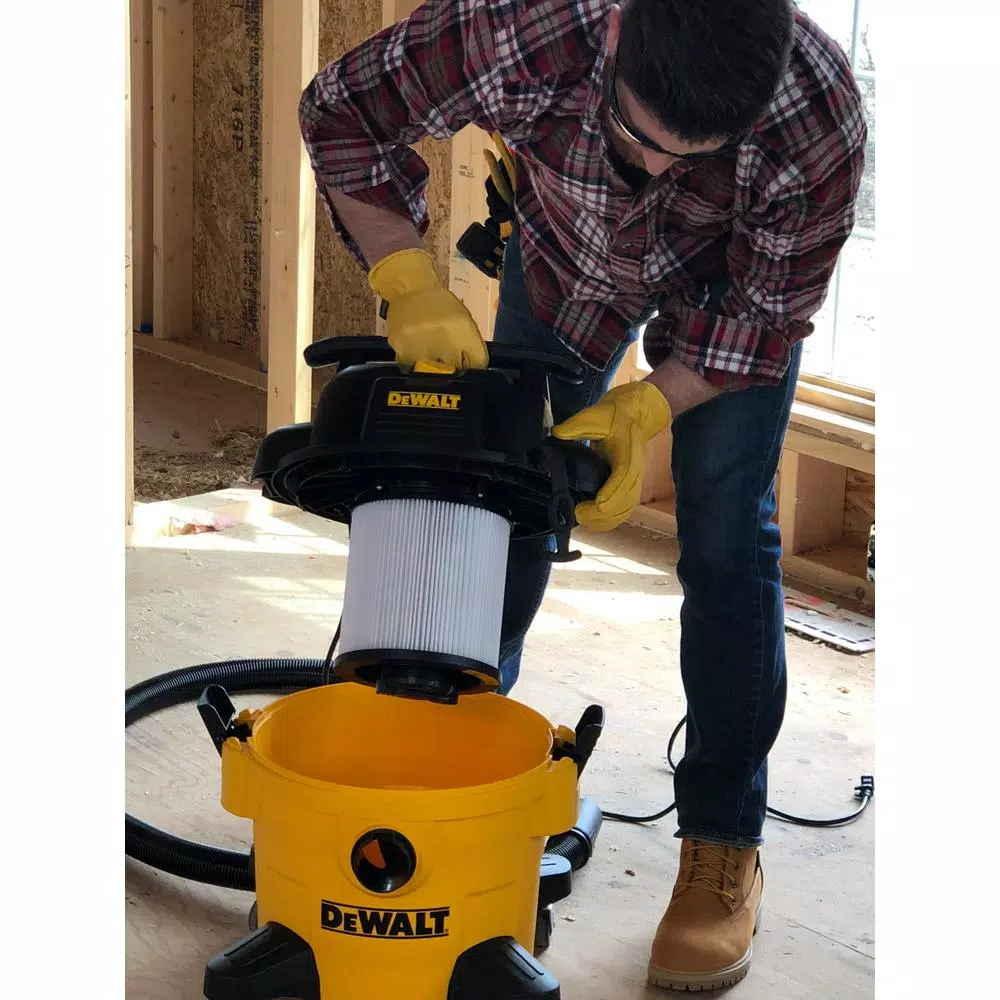 Vacuum Parts DEWALT 6 Gal. To 16 Gal. Cartridge Filter For Regular For Wet/Dry Vacuum - Image 2