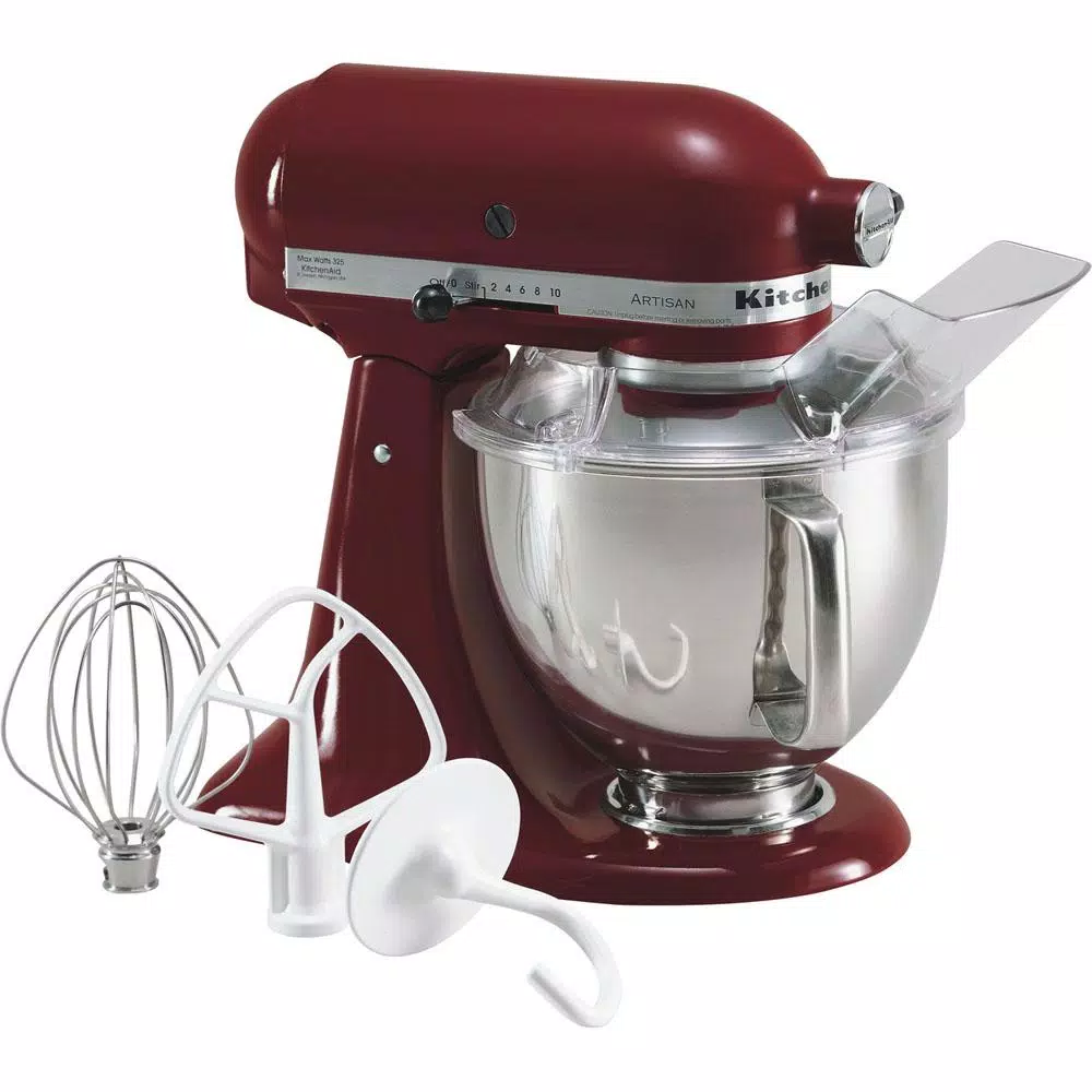 Mixers KitchenAid Artisan 5 Qt. 10-Speed Cinnamon Gloss Stand Mixer With Flat Beater, 6-Wire Whip And Dough Hook Attachments - Image 5