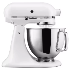 Mixers KitchenAid Artisan Series 5 Qt. 10-Speed Tilt-Head Stand Mixer -Matte White