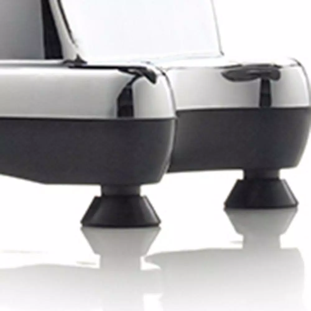 Juicers Omega Horizontal Slow Masticating Nutrition Center Chrome Juicer - Image 3