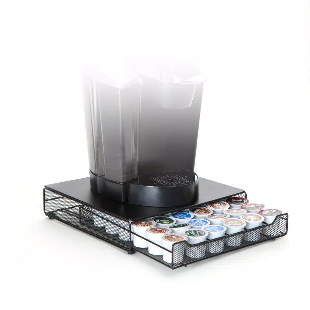 Coffee Makers Mind Reader Bam 36-Capacity Metal Mesh Coffee Pod Drawer In Black - Image 5
