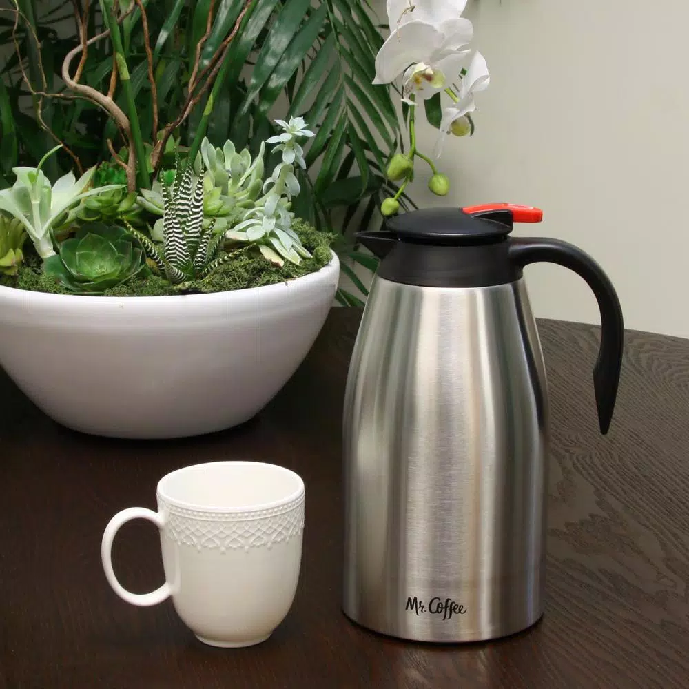 Coffee Makers Mr. Coffee Galion 2 Qt. Polished Coffee Pot - Image 2