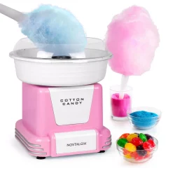 Dessert Makers Nostalgia Retro Hard And Sugar-Free Candy Cotton Candy Maker
