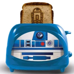 Toasters Uncanny Brands Star Wars Empire Collection 2-Slice R2-D2 Toaster
