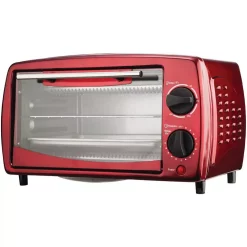 Toasters Brentwood 4-Slice Red Toaster Oven