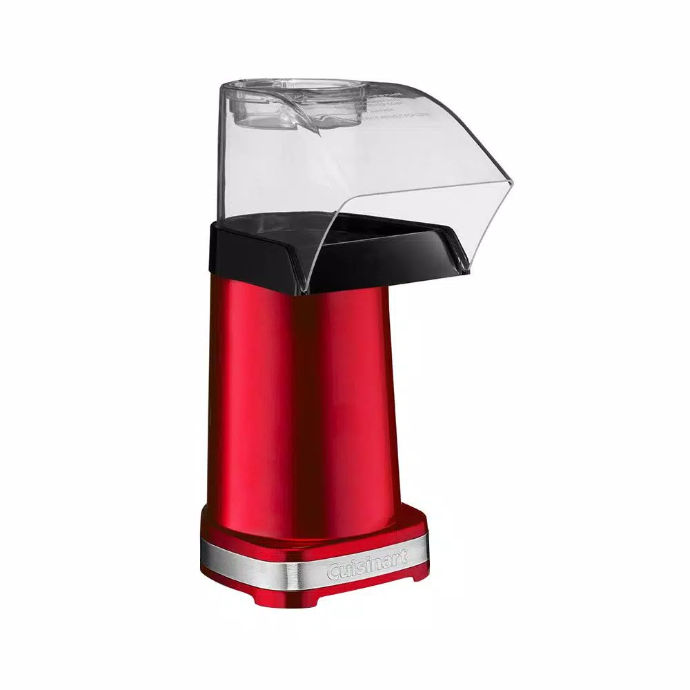 Popcorn Machines Cuisinart Easy Pop Hot Air Metallic Red Popcorn Maker