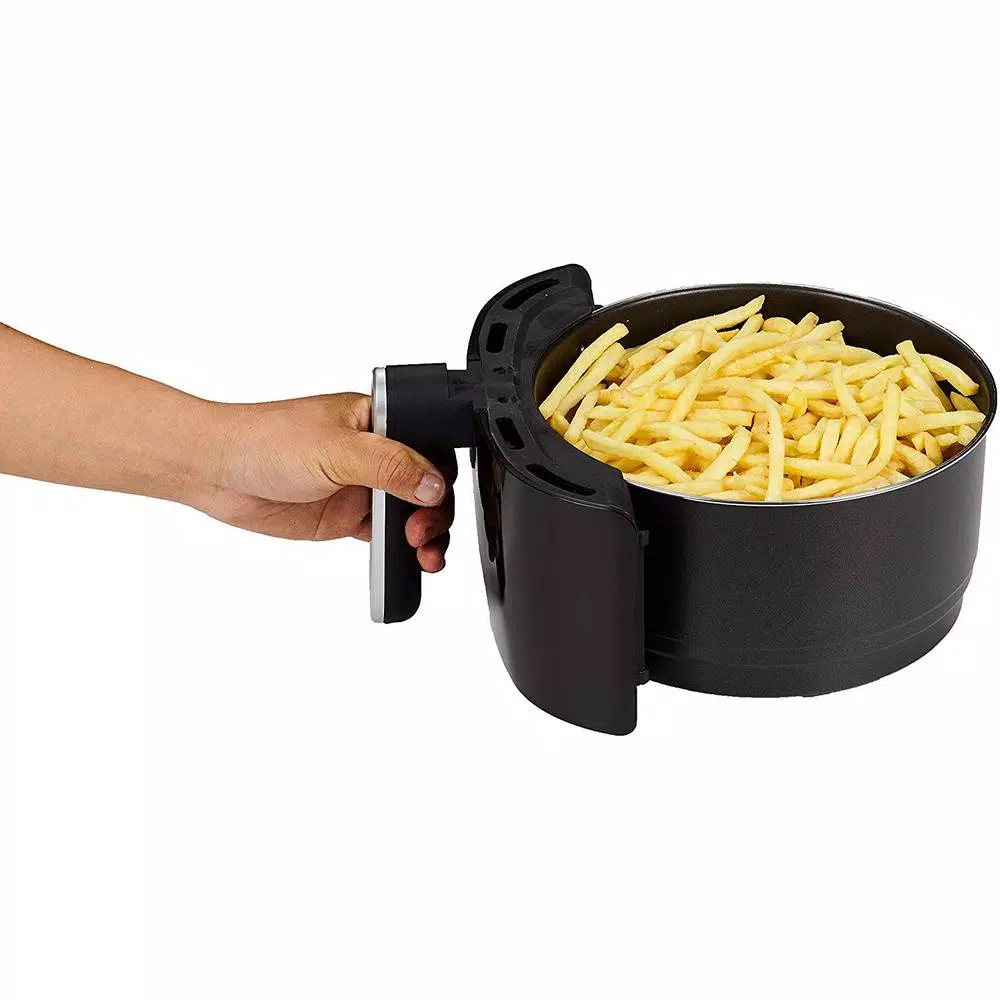 Air Fryers GoWISE USA 5 Qt. Red Air Fryer With Duo Touchscreen Display - Image 5