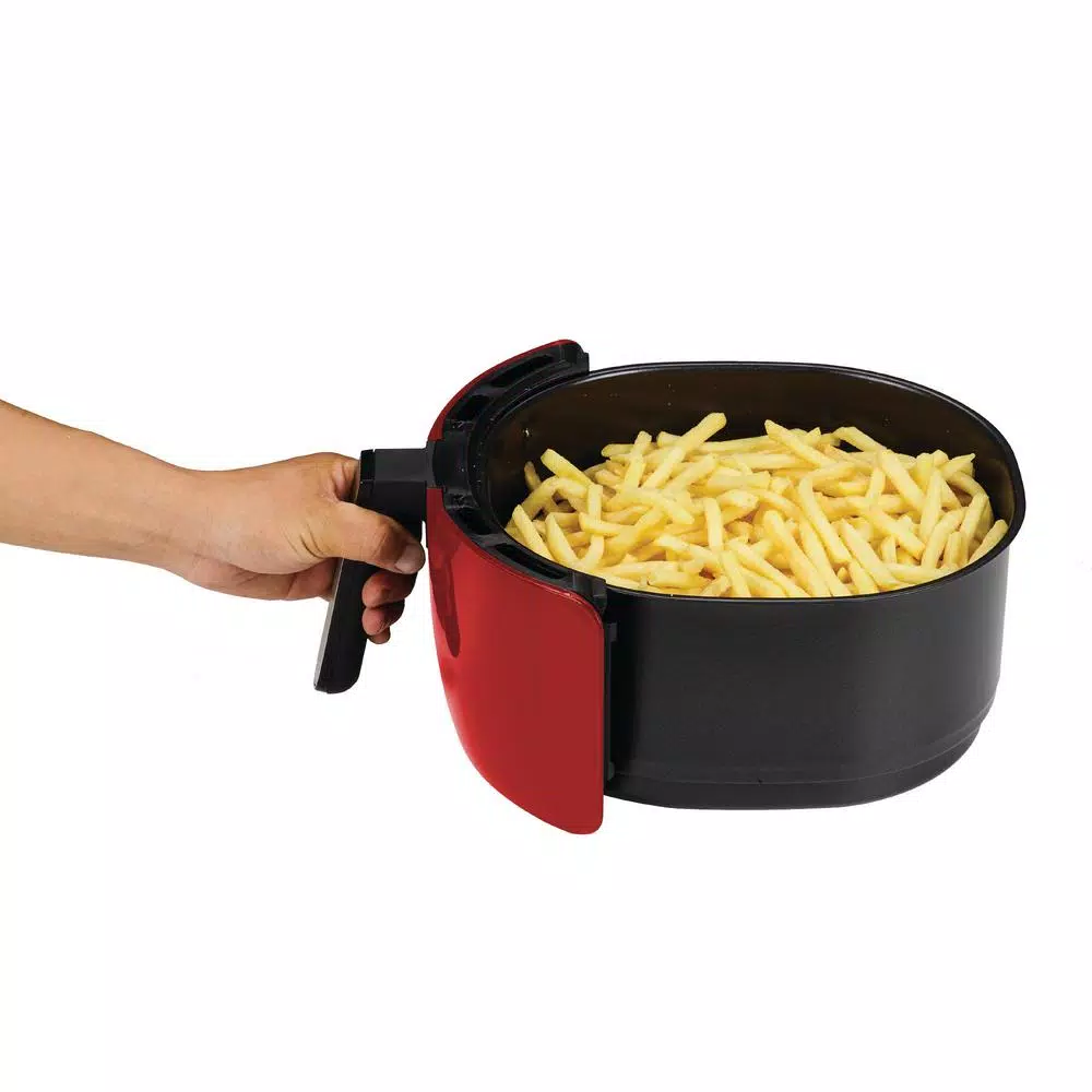 Air Fryers GoWISE USA 8-in-1 7.0 Qt. Red Electric Air Fryer With Recipe Book - Image 5