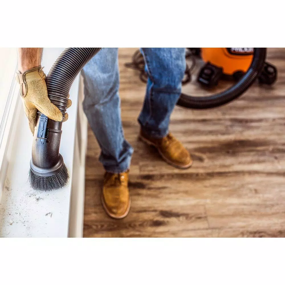 Vacuum Parts RIDGID 2-1/2 In. Locking Accessory Round Dusting Brush For Wet/Dry Vacs - Image 8