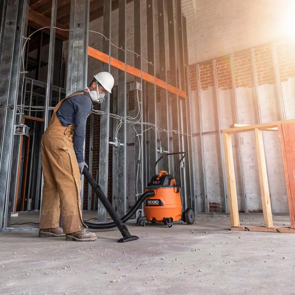 Vacuum Parts RIDGID OSHA Compatible Kit With HEPA Level Filtration And Cyclonic Dust Bags For Select 12 -16 Gal. Wet/Dry Shop Vacuums - Image 3