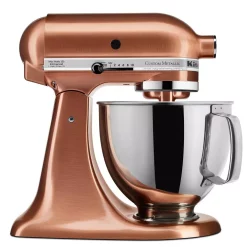 Mixers KitchenAid Custom Metallic 5 Qt. 10-Speed Satin Copper Stand Mixer