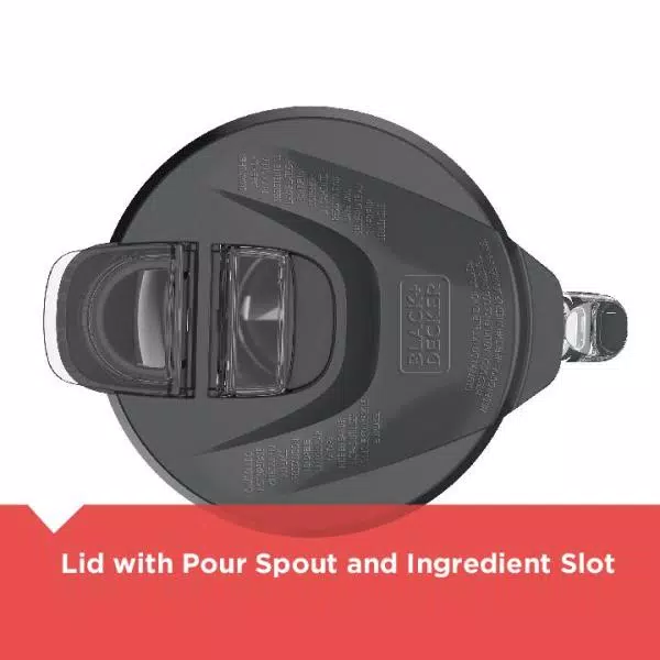 Blenders BLACK+DECKER PowerCrush 48 Oz. 3-Speed Silver Digital Blender With Travel Cup - Image 9