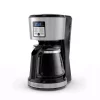 Coffee Makers BLACK+DECKER 12-Cup Silver Accents Programmable Coffeemaker With Vortex Technology