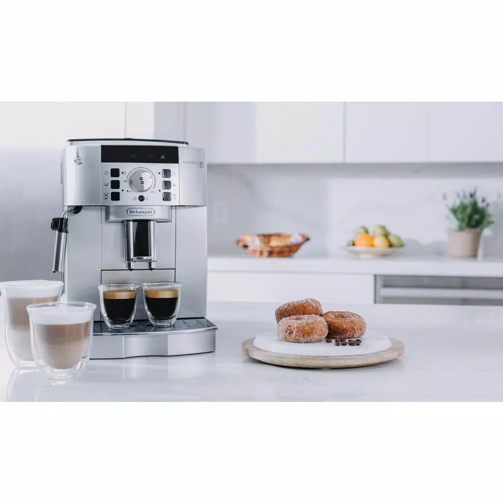Coffee Makers DeLonghi Magnifica XS Compact Fully Automatic Black And Silver Espresso Machine And Cappuccino Maker - Image 9