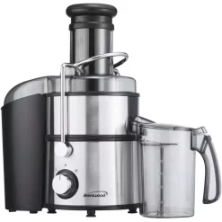 Juicers Brentwood Appliances 800 W 34 Oz. Silver 2-Speed Electric Juice Extractor