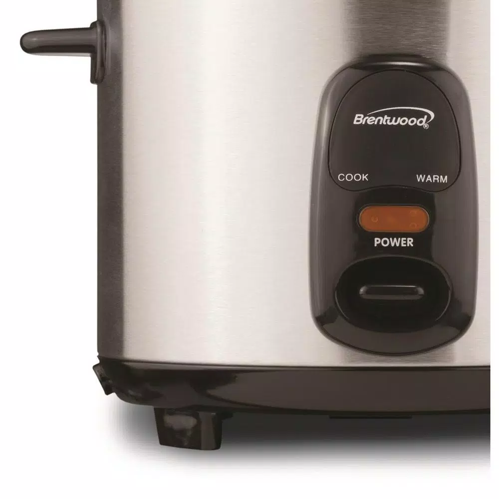 Cookers Brentwood 10-Cup Silver Rice Cooker - Image 5