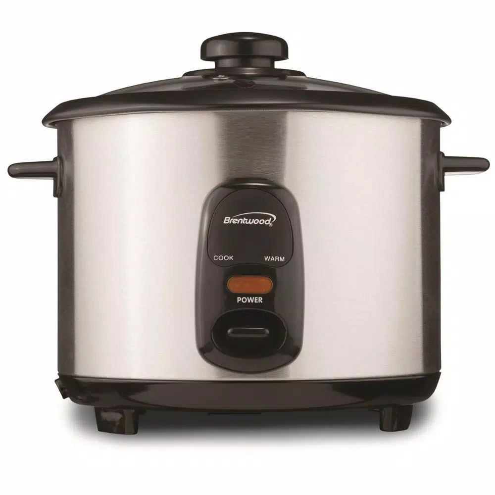 Cookers Brentwood 10-Cup Silver Rice Cooker - Image 2