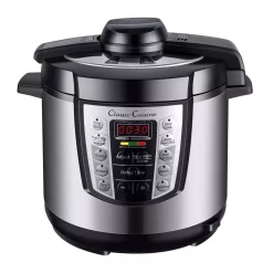 Cookers Classic Cuisine 4-in-1 Multi-Function 6 Qt. Silver Electric Pressure Cooker