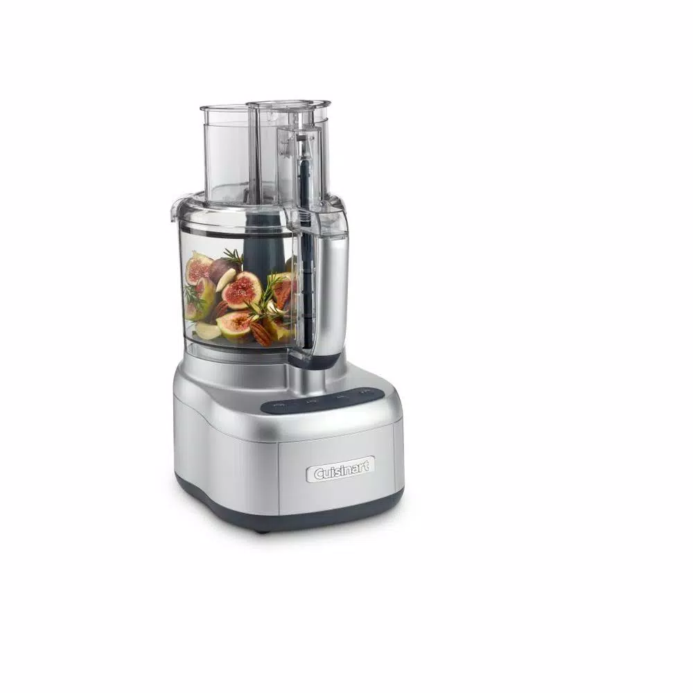Food Processing Cuisinart Elemental 11-Cup Silver Food Processor With See-Through Lid - Image 3