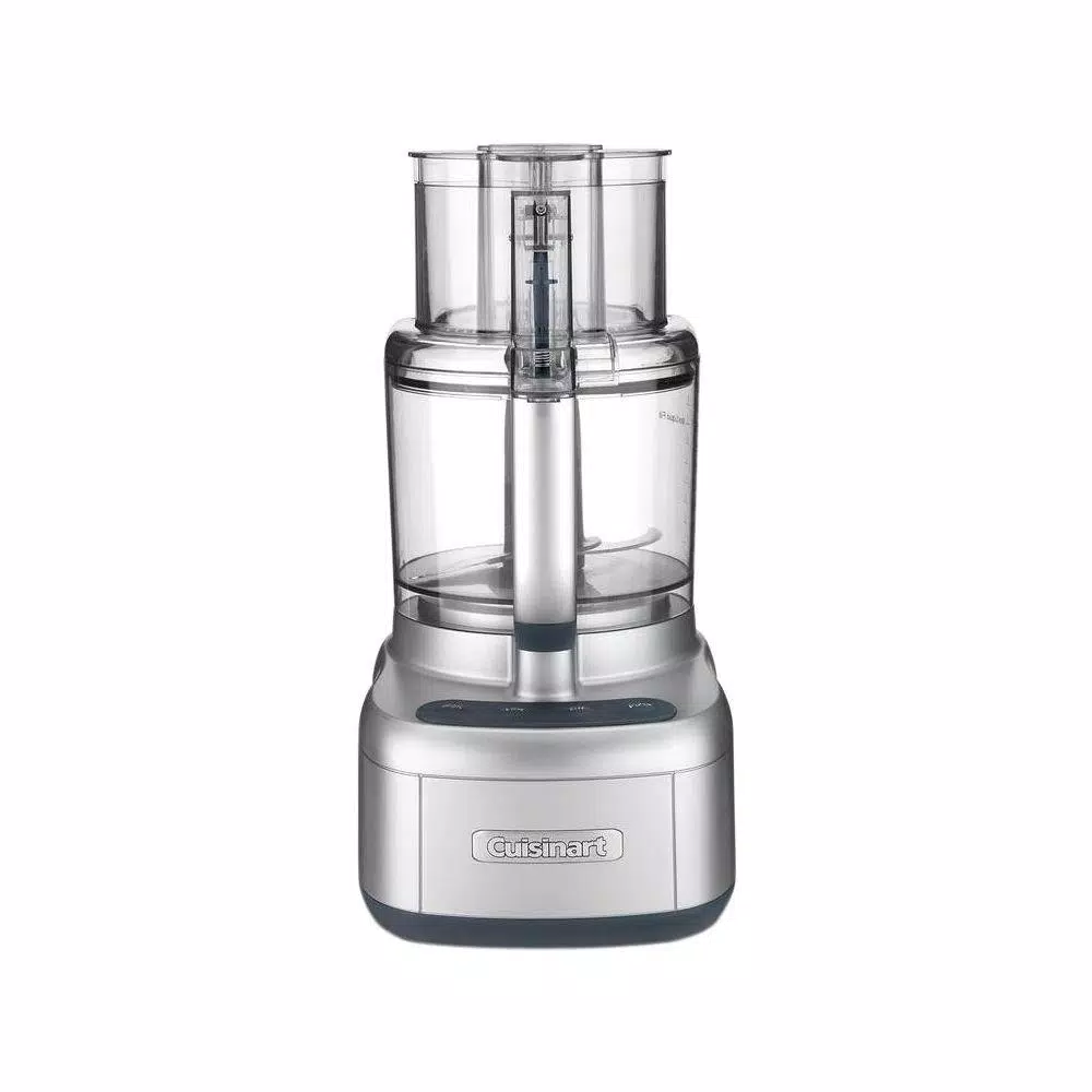 Food Processing Cuisinart Elemental 11-Cup Silver Food Processor With See-Through Lid