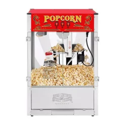 Popcorn Machines Great Northern Commercial Midway Marvel 16 Oz. Silver Popcorn Machine
