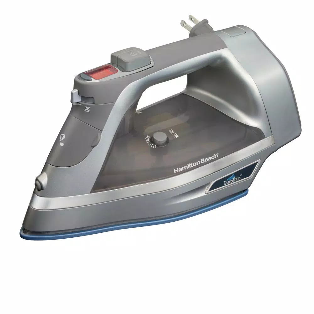 Irons Hamilton Beach Durathon Non-Stick Soleplate Iron With Retractable Cord