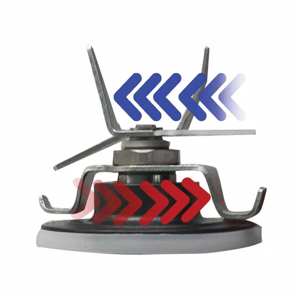 Blenders Koblenz Kitchen Magic Collection 59 Oz. 3-Speed Silver Professional Blender - Image 2