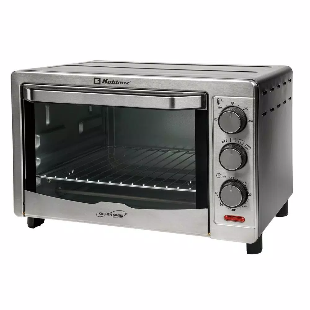 Toasters Koblenz Kitchen Magic Collection Silver 24-Liter Convection Oven