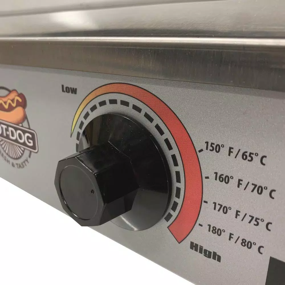 Cookers Paragon Pro Series Stainless Steel Hot Dog Steamer - Image 5