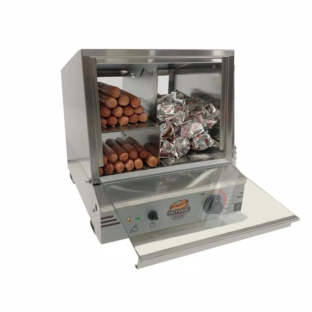 Cookers Paragon Pro Series Stainless Steel Hot Dog Steamer - Image 8