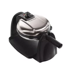 Electric Skillets & Indoor Grills Hamilton Beach Single Waffle Stainless Steel Belgian Waffle Maker