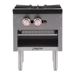 Food Warmers Magic Chef Commercial Countertop Single Stock Pot Gas Cooktop