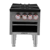 Food Warmers Magic Chef Commercial Double Stock Pot Countertop Gas Cooktop