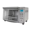 Toasters BLACK+DECKER 1500 W 6-Slice Stainless Steel Countertop Toaster Oven With Built-In Timer