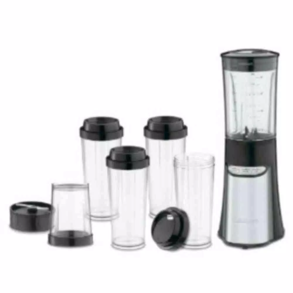 Blenders Cuisinart SmartPower 32 Oz. 3-Speed Stainless Steel Compact Blender With Plastic Jar