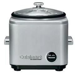 Cookers Cuisinart 8-Cup Stainless Steel Rice Cooker With Cord Storage