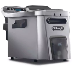 Deep Fryers DeLonghi Livenza Dual Zone Digital 4.5L Stainless Steel Deep Fryer With Easy Clean Drain System