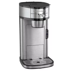 Coffee Makers Hamilton Beach Stainless Steel Single Serve Coffee Maker With Built-In Filter