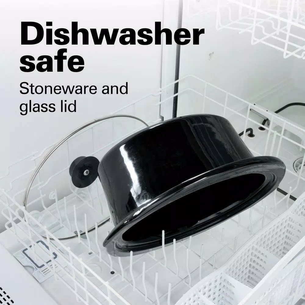 Cookers Hamilton Beach Programmable Stay Or Go 6 Qt. Stainless Steel Slow Cooker With Bonus Party Dipper - Image 7