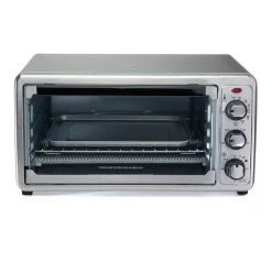 Toasters Hamilton Beach 1440-Watt 6-Slice Stainless Steel Toaster Oven