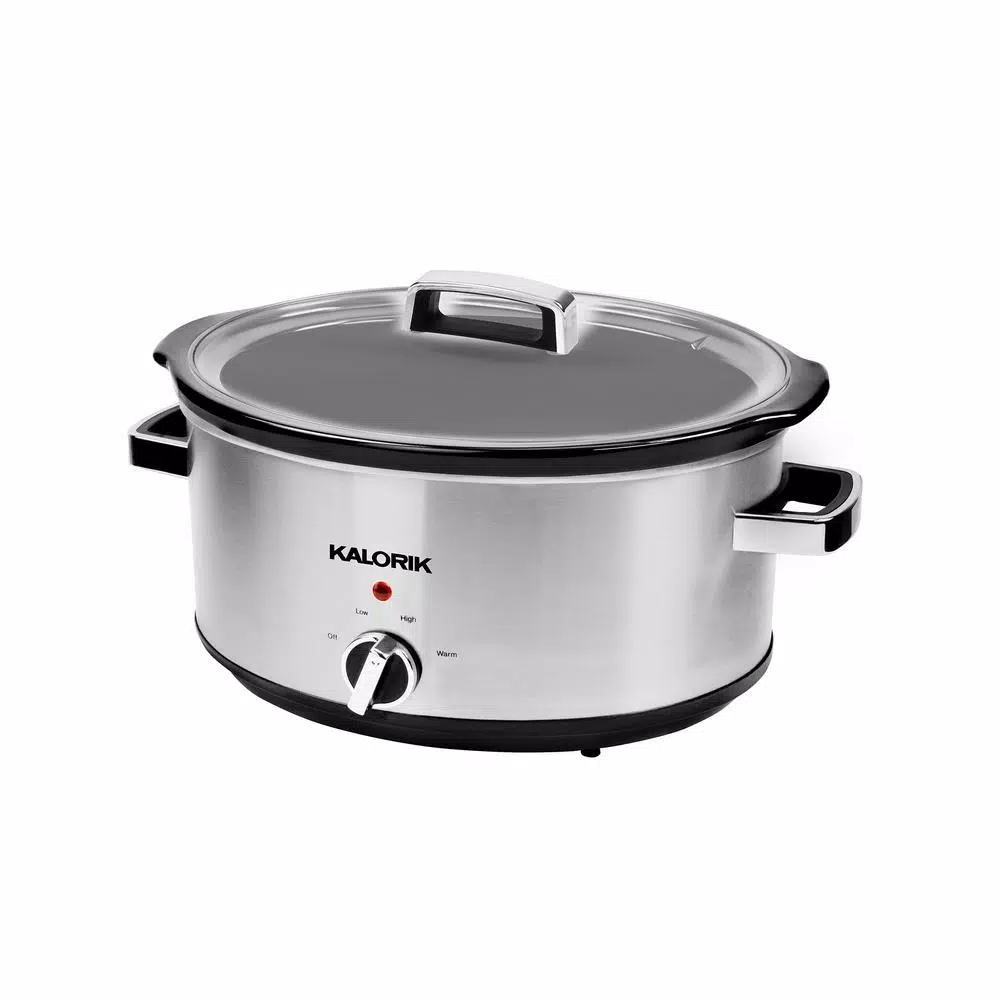 Cookers KALORIK 6.5 Qt. Stainless Steel Slow Cooker