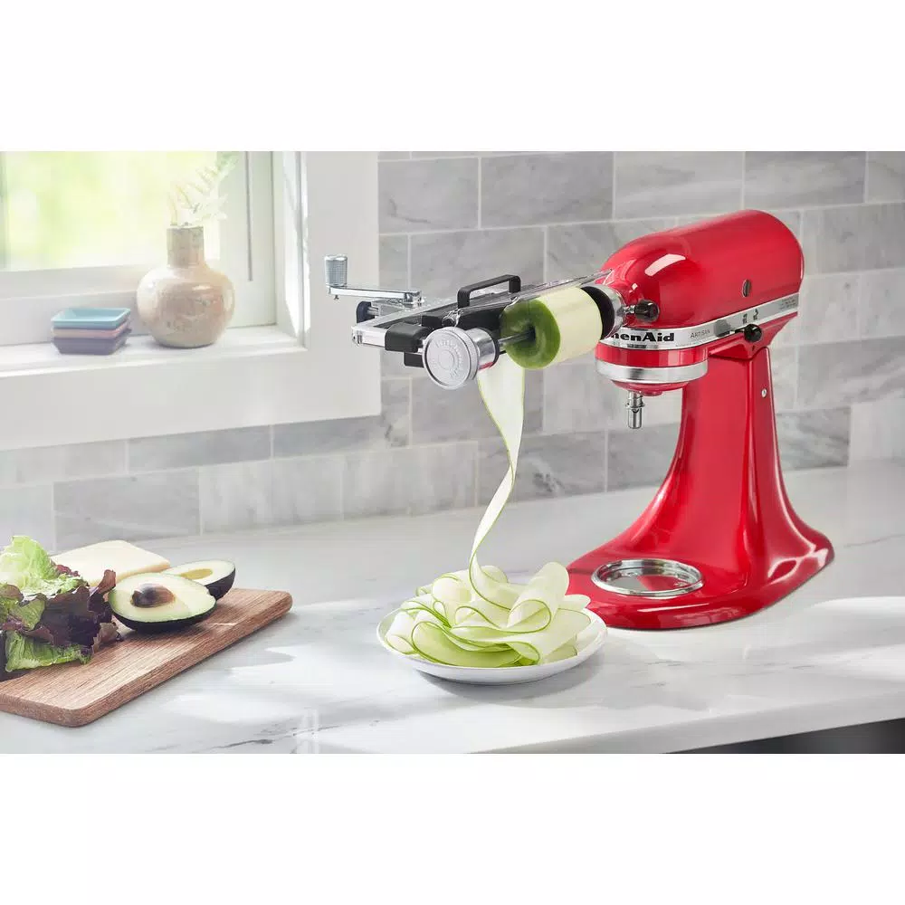 Mixers KitchenAid White Vegetable Sheet Cutter Attachment - Image 5