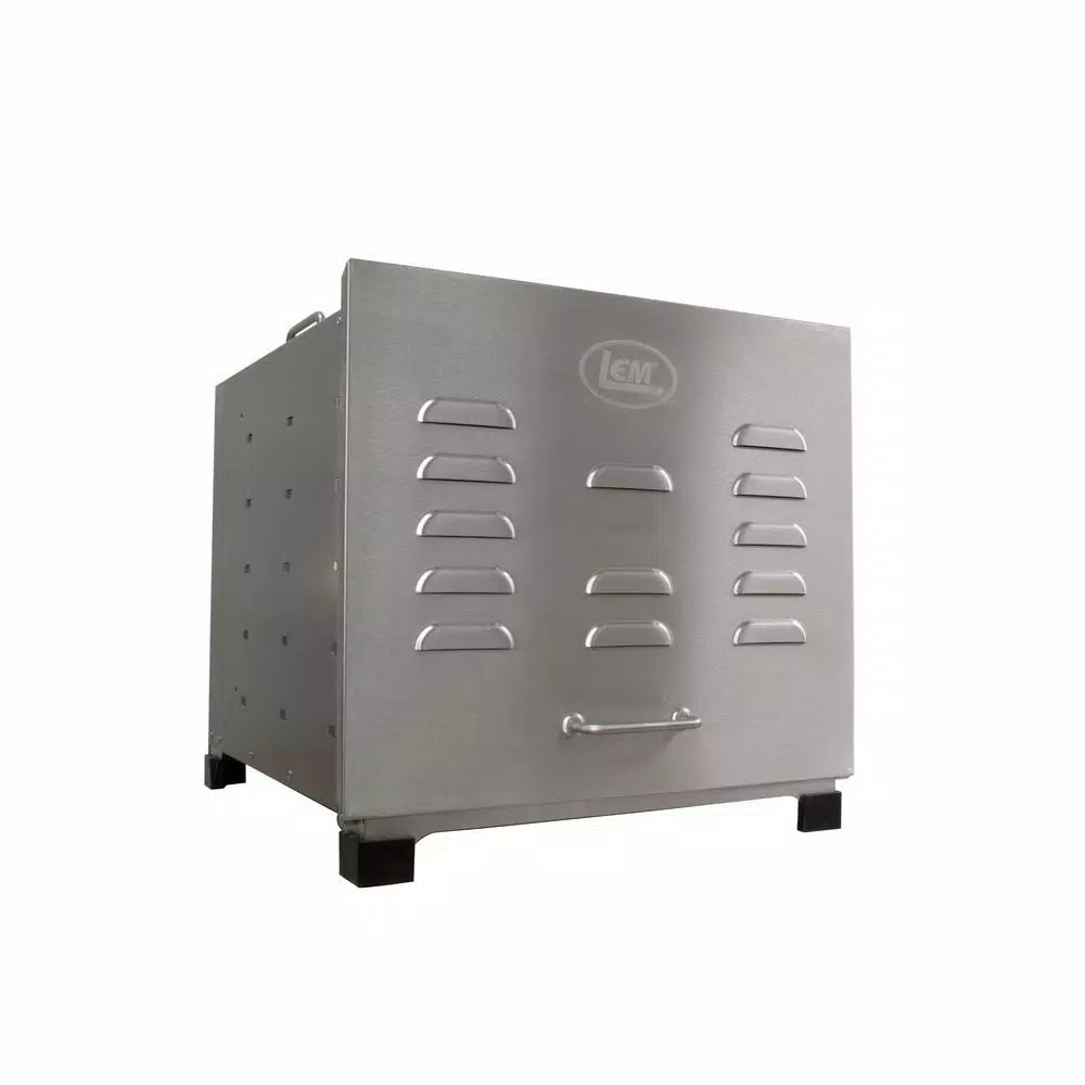 Food Processing LEM 10-Tray Stainless Steel Food Dehydrator With Built-In Timer - Image 2