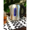 Electric Kettles MegaChef 1.7 L Stainless Steel Electric Tea Kettle With 5 Preset Temperatures