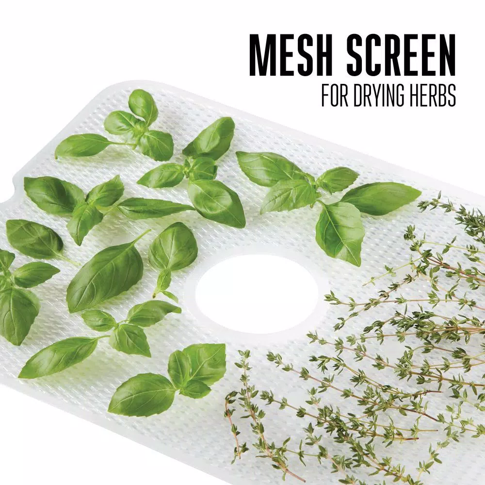 Food Processing Weston Realtree Edge 6-Tray Stainless Steel Food Dehydrator With Digital Controls And Camo Storage Cover - Image 6