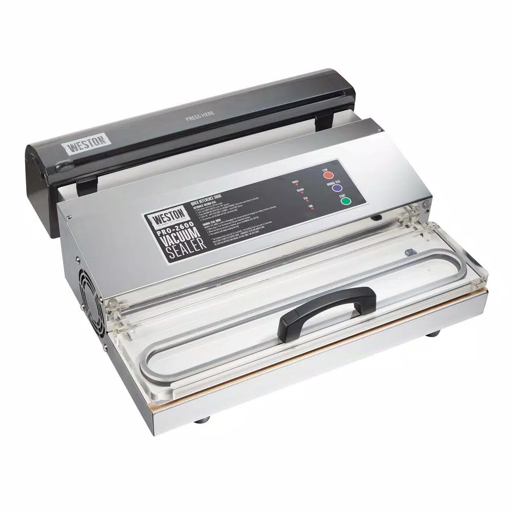 Food Processing Weston Pro 2600 Stainless Steel Food Vacuum Sealer - Image 6