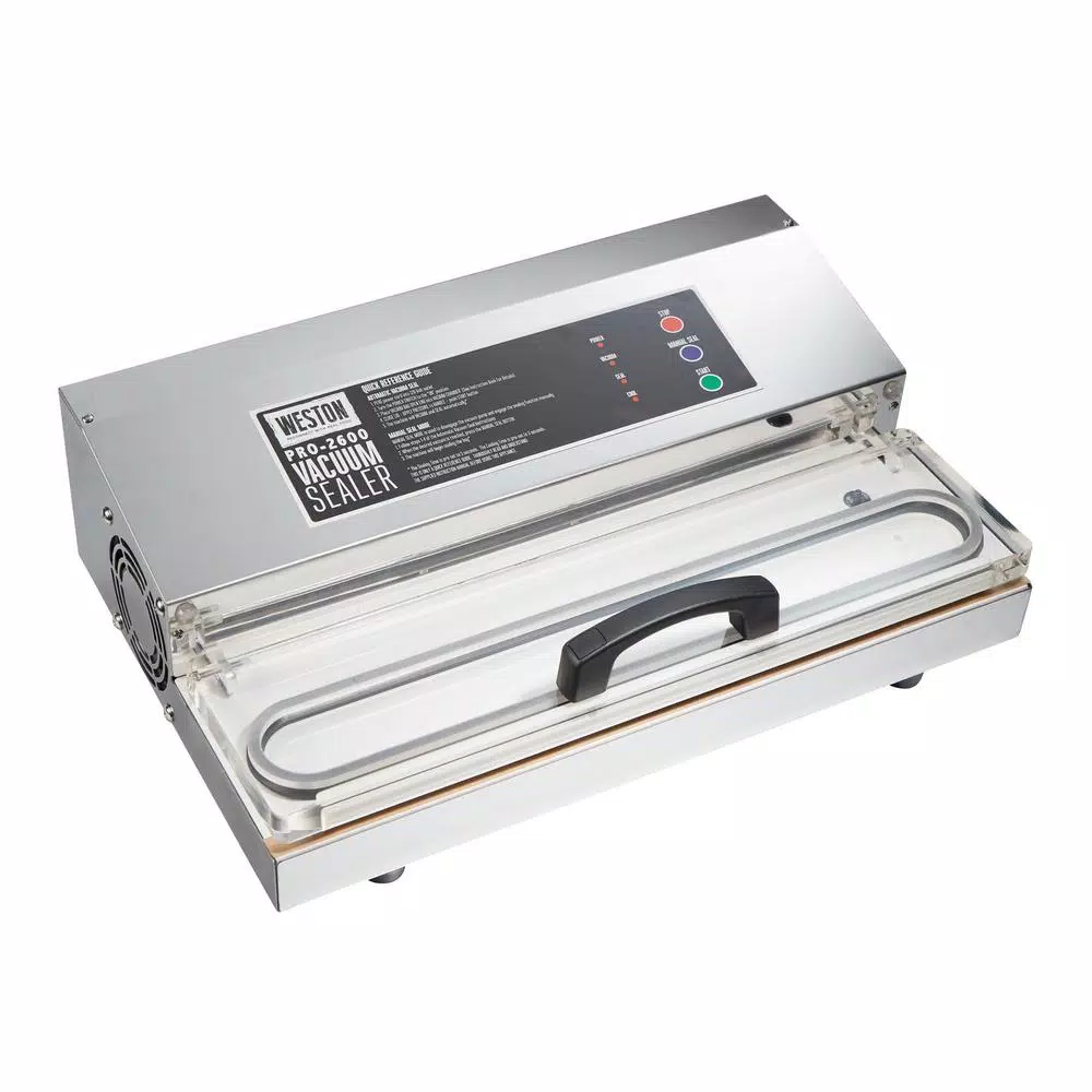 Food Processing Weston Pro 2600 Stainless Steel Food Vacuum Sealer