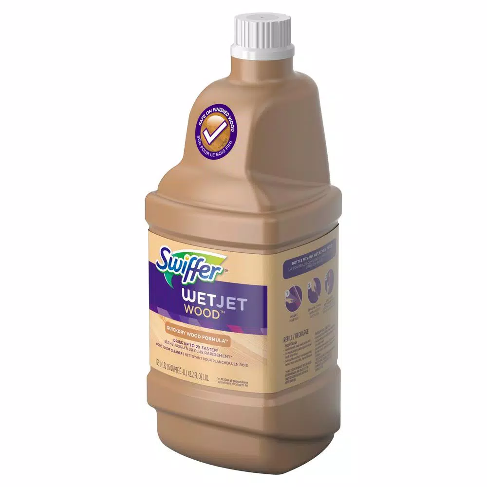 Floor Cleaning Products Swiffer WetJet 42 Oz. Wood Floor Cleaner Refill - Image 3