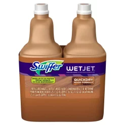 Floor Cleaning Products Swiffer WetJet 42.2 Oz. Multi-Purpose Hardwood Floor Cleaner Solution Refill (2-Pack)