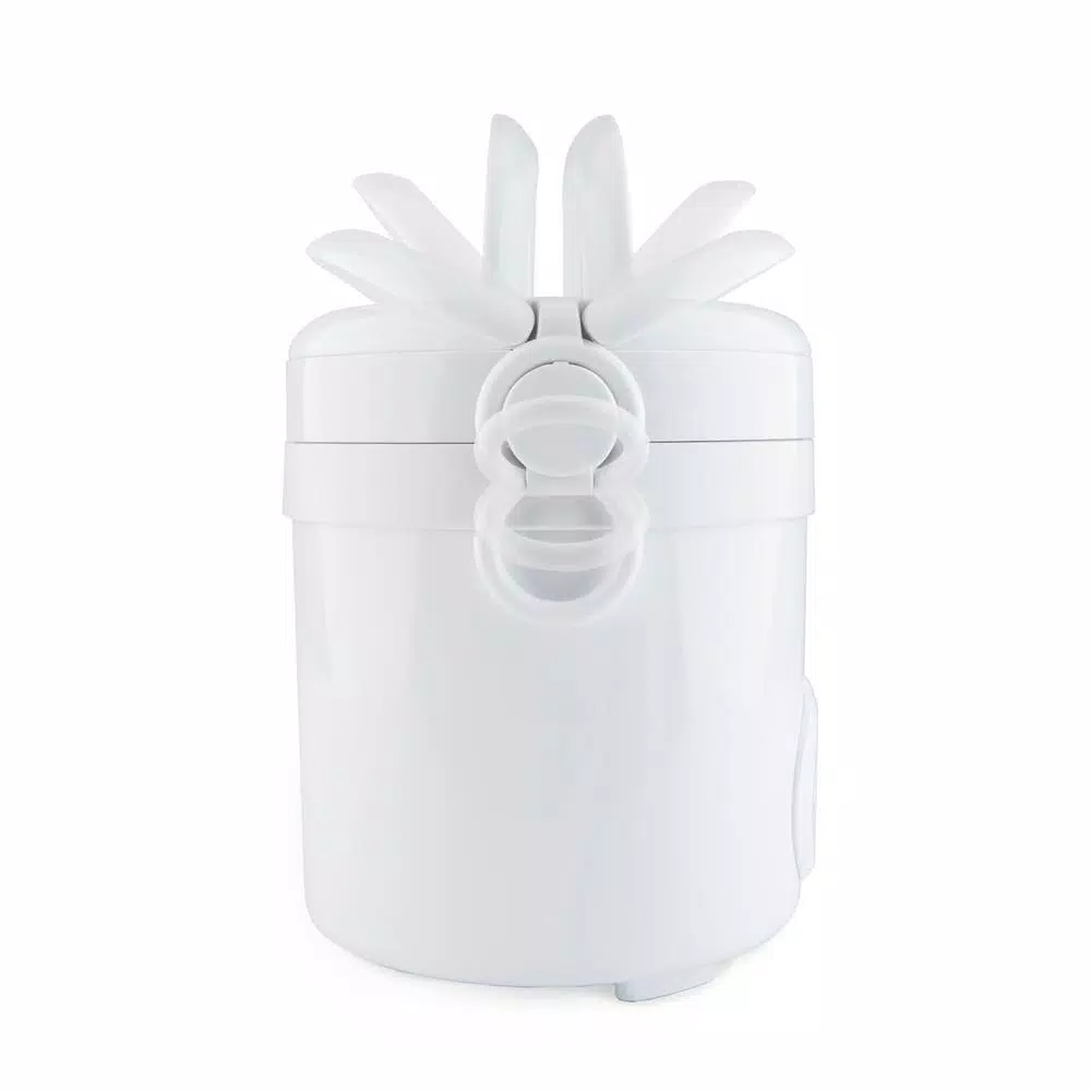 Cookers AROMA 3-Cup White Mini Rice Cooker With Non-Stick Cooking Pot - Image 2